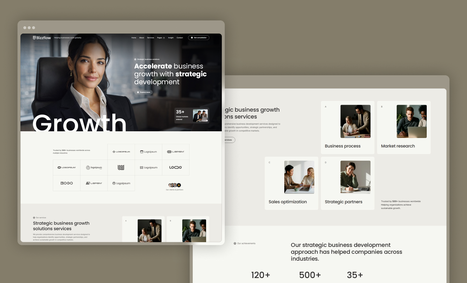 Bizzflow Webflow Template