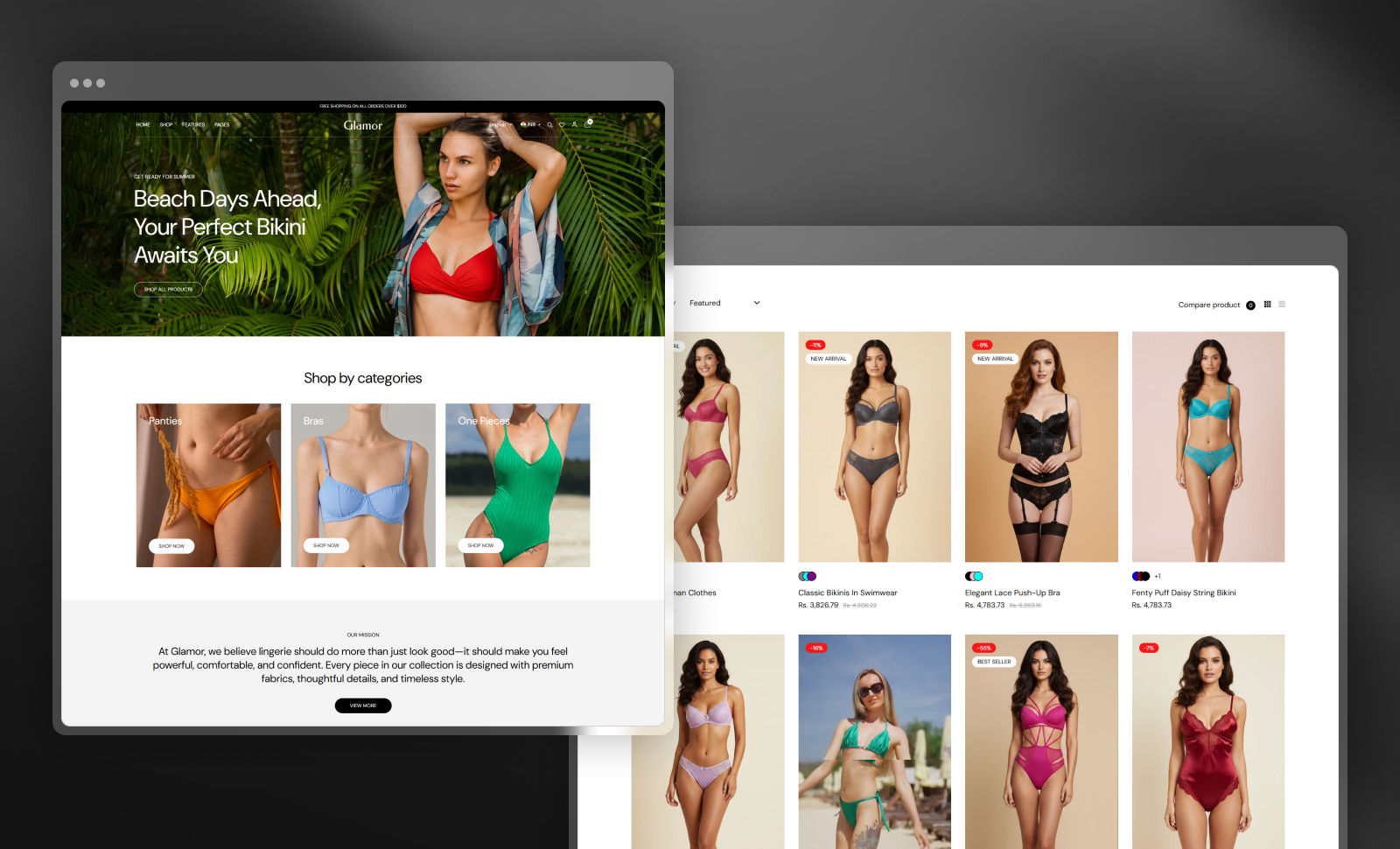 Glamor Shopify Theme