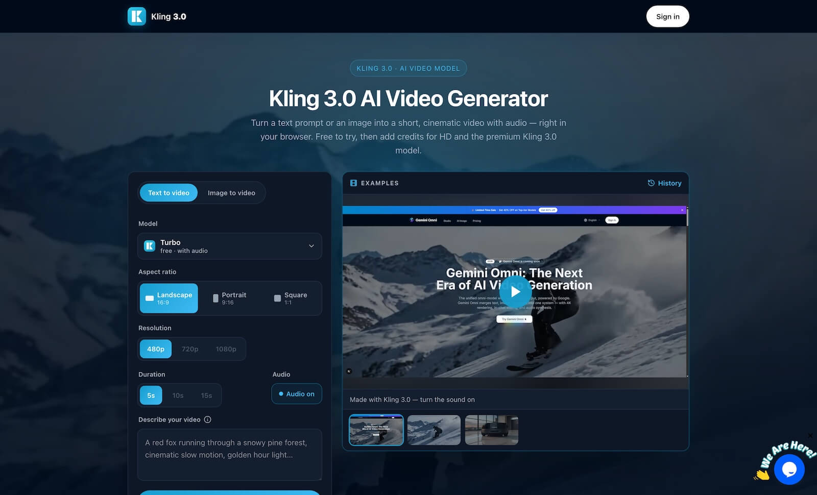Kling AI Video Generator