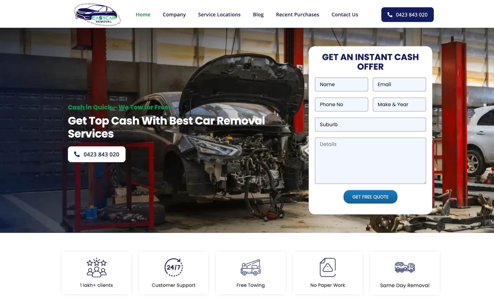 Easy Car Removal
