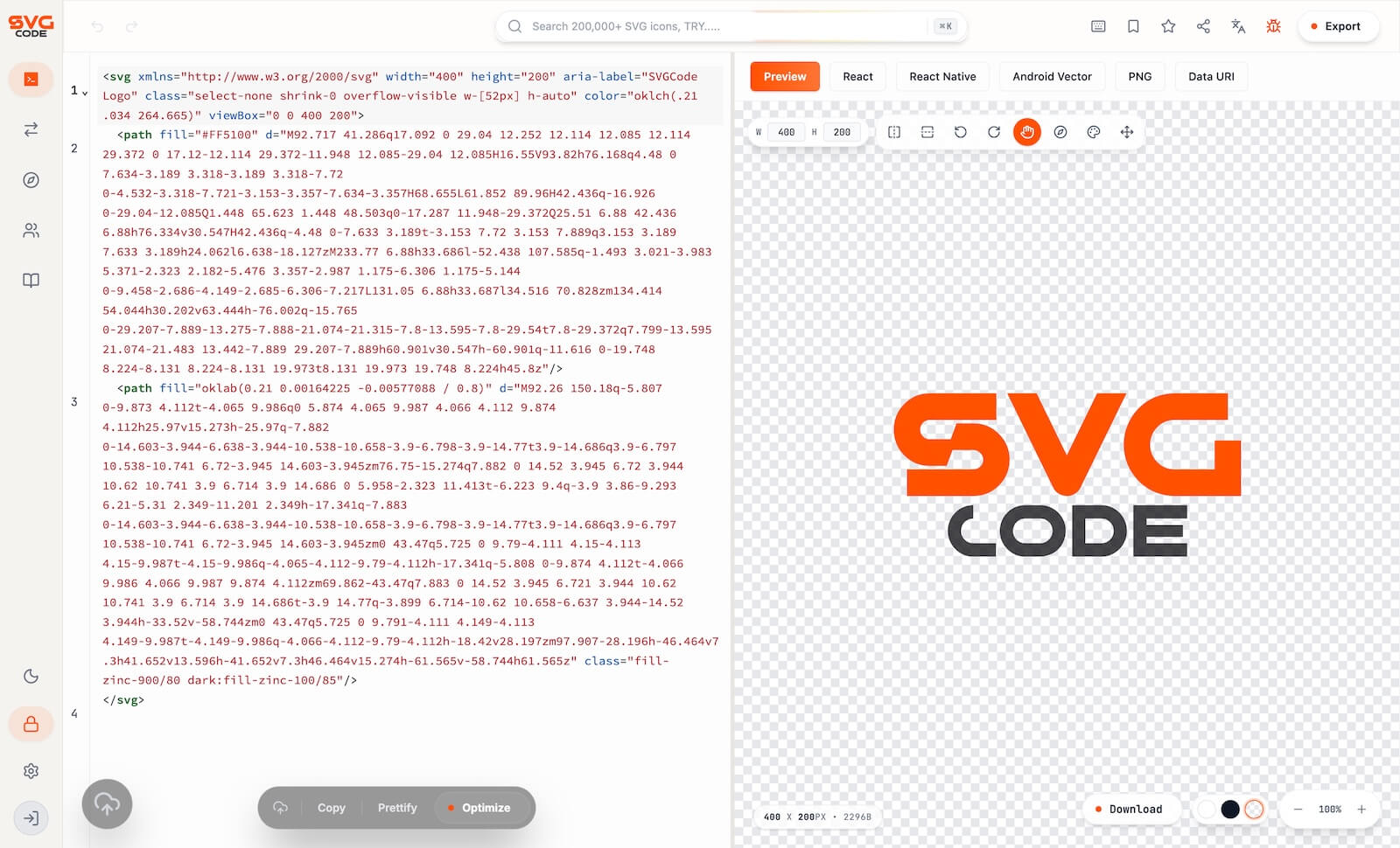 SvgCode